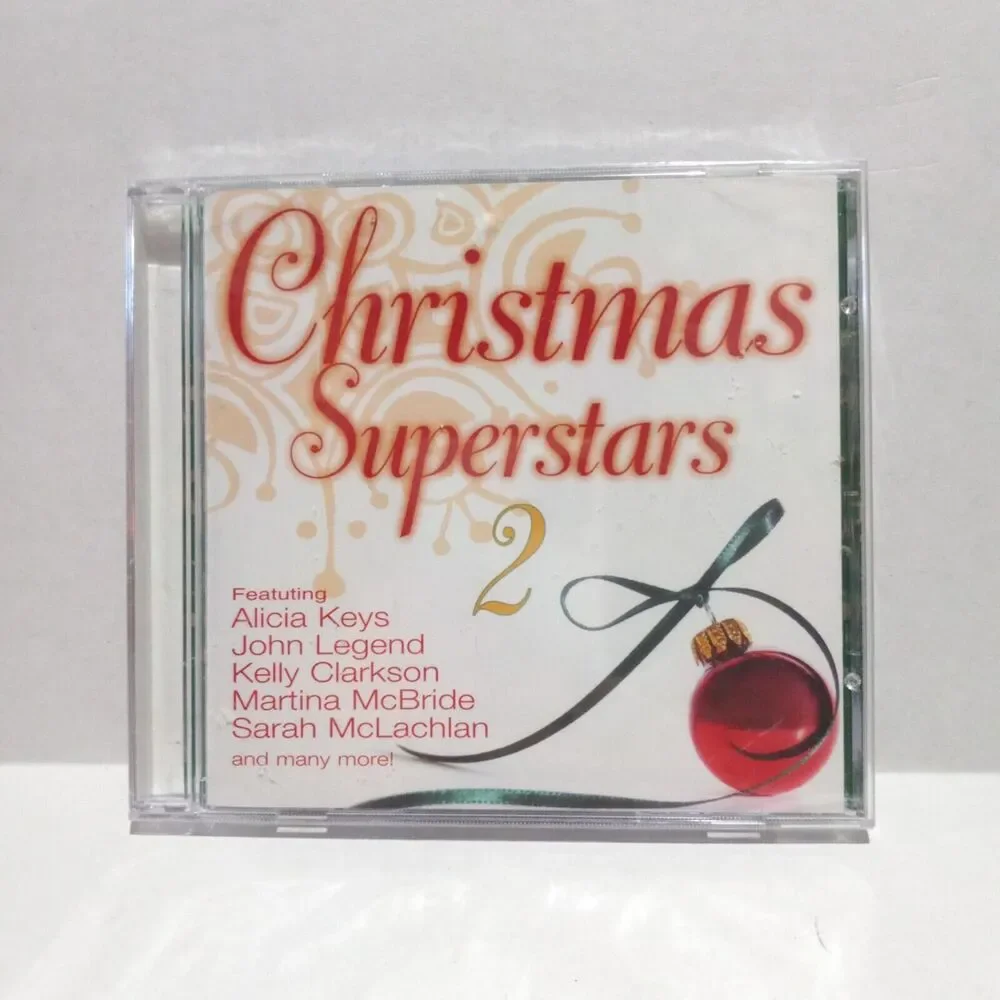 Christmas Superstars 2 CD (2008)-Various Artists-Holiday-Carols-Factory Sealed